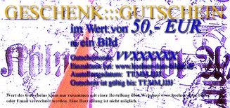 Gutschein Nennwert 50,- EUR